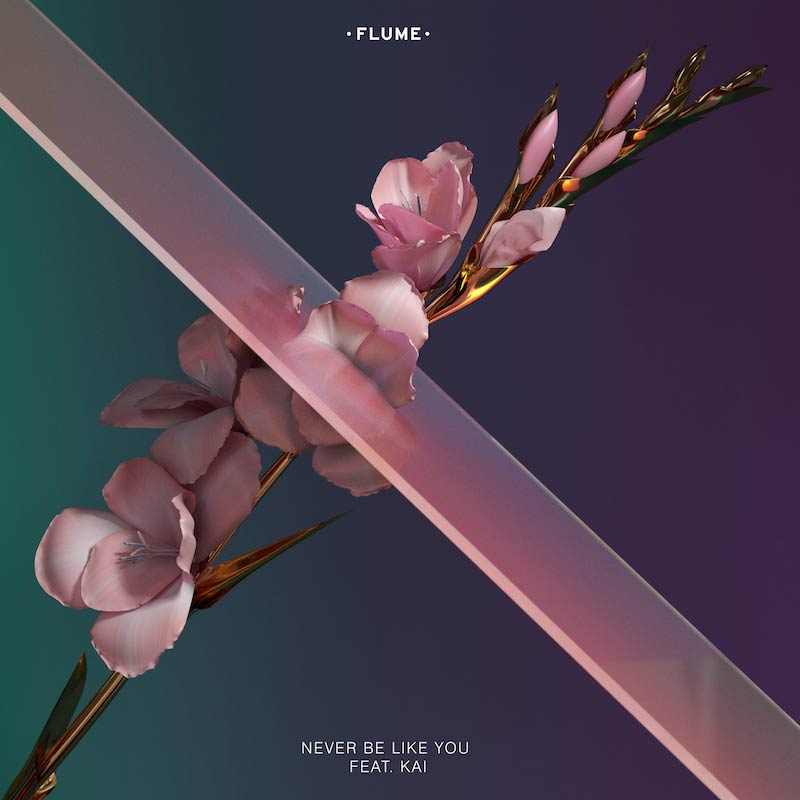 Flume con Kai: Never be like you - portada