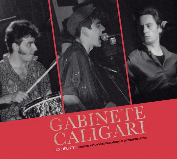 Gabinete Caligari: En directo - portada