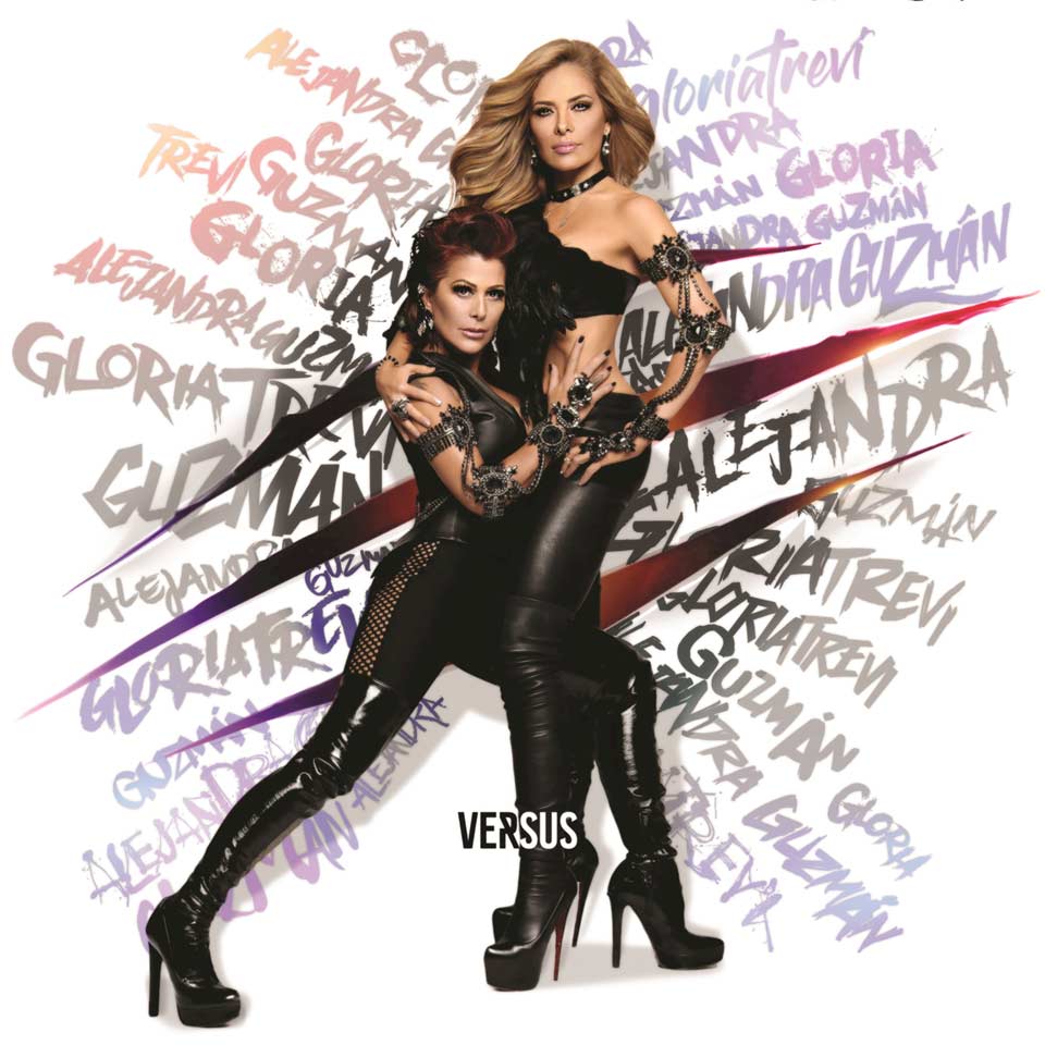 Gloria Trevi: Versus - con Alejandra Guzmán, la portada del disco