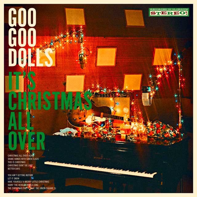 Goo Goo Dolls: It's Christmas all over - portada