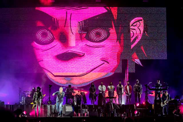 Bilbao BBK Live Gorillaz 14 de julio de 2018