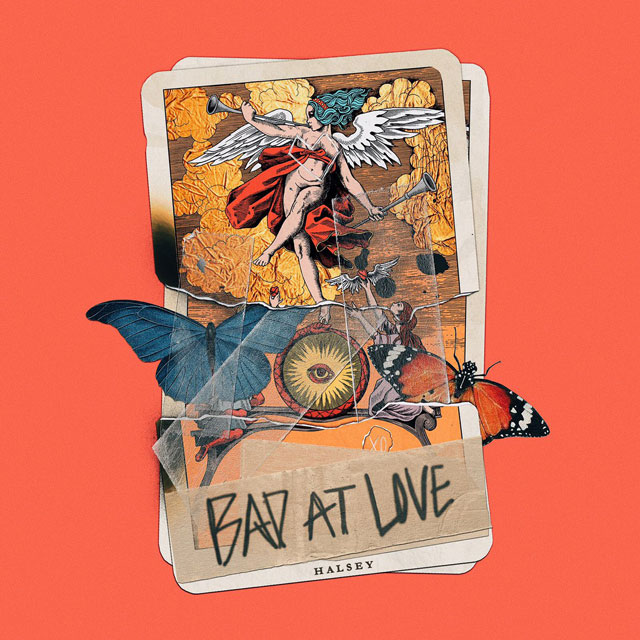 Halsey: Bad at love - portada