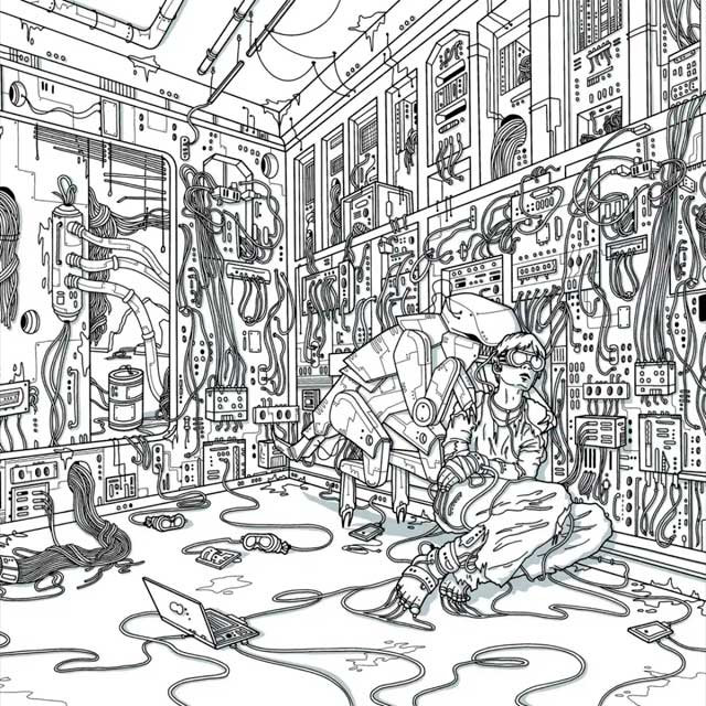 Havalina: Maquinaria - portada