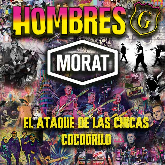 Hombres G con Morat: El ataque de las chicas cocodrilo - portada