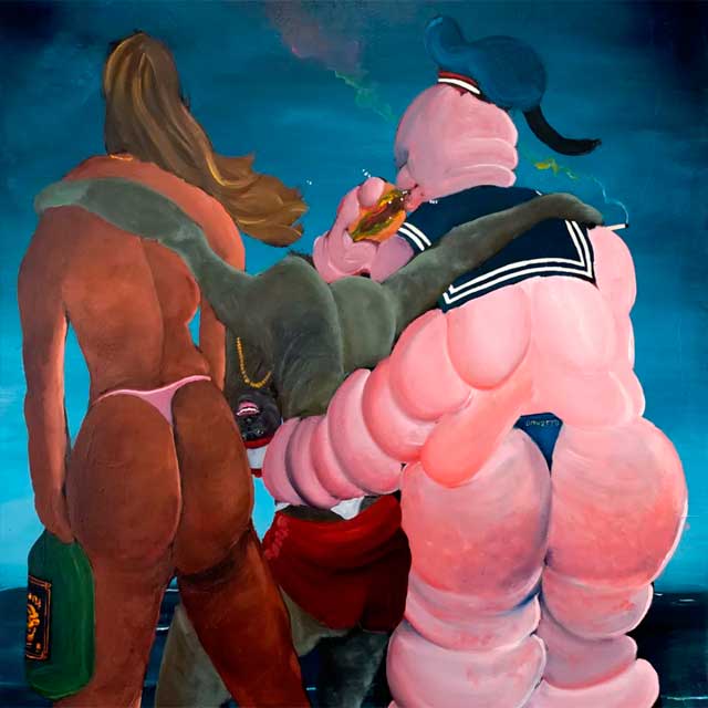 Hudson Mohawke: Cry sugar - portada