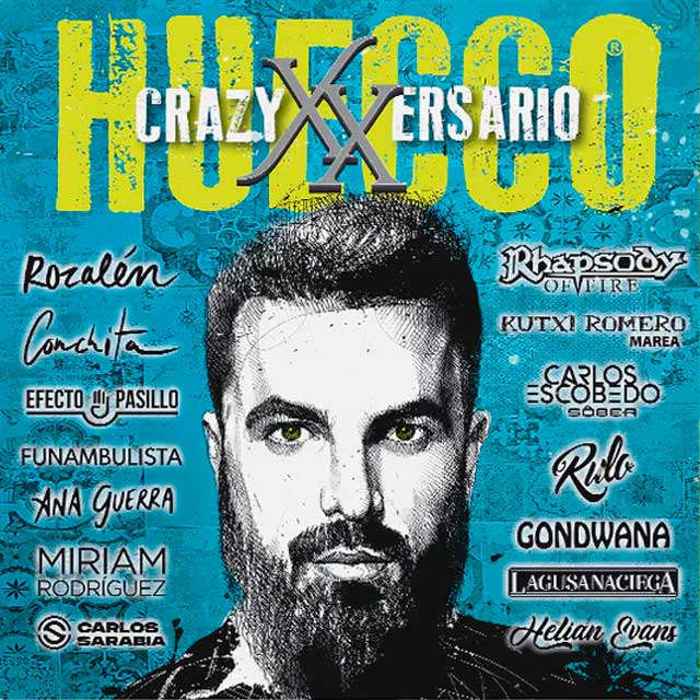 Huecco: CrazyXXversario - portada