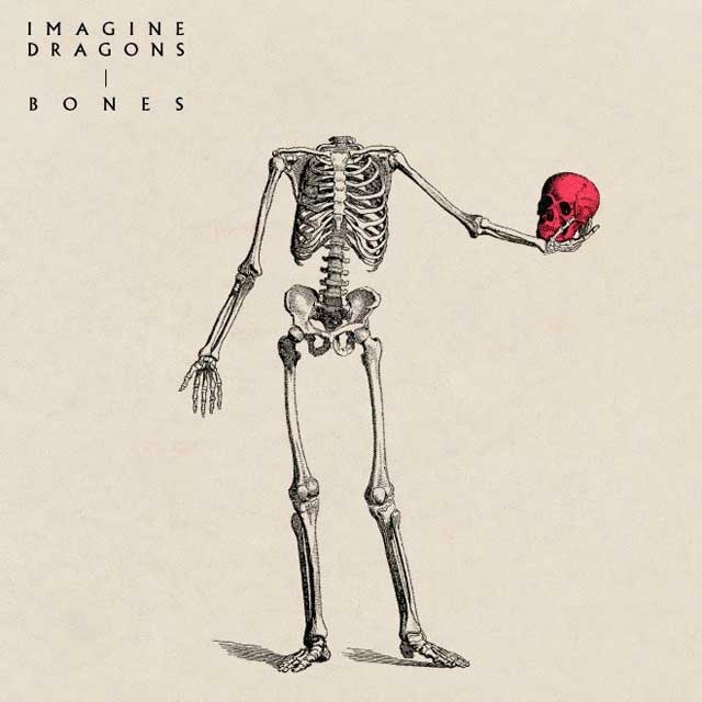 Imagine Dragons: Bones - portada