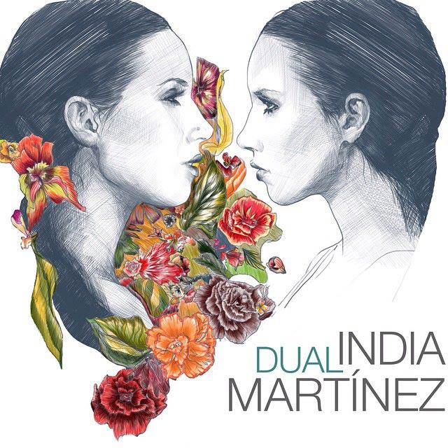 India Martínez: Dual - portada