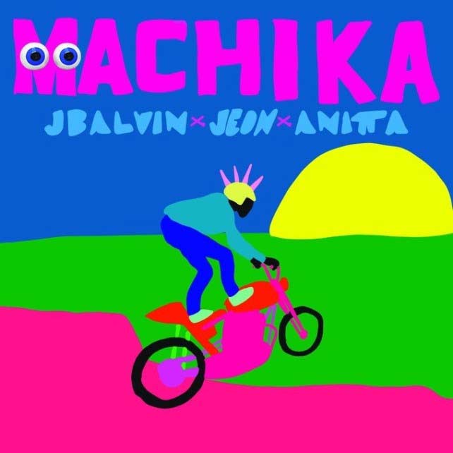 J Balvin con Anitta y Jeon: Machika - portada