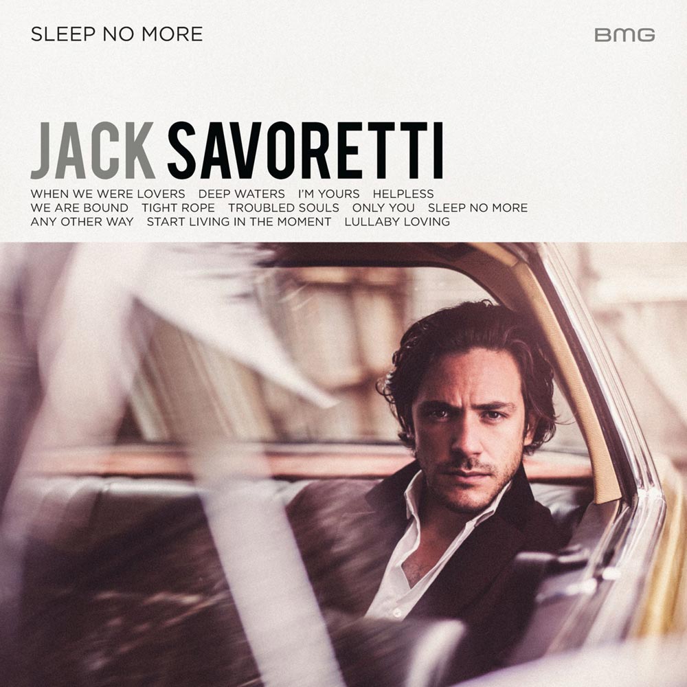 Jack Savoretti: Sleep no more - portada