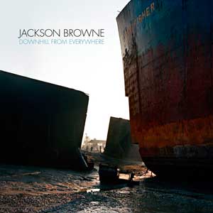 Jackson Browne: Downhill from everywhere - portada mediana