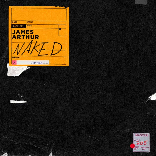 James Arthur: Naked - portada