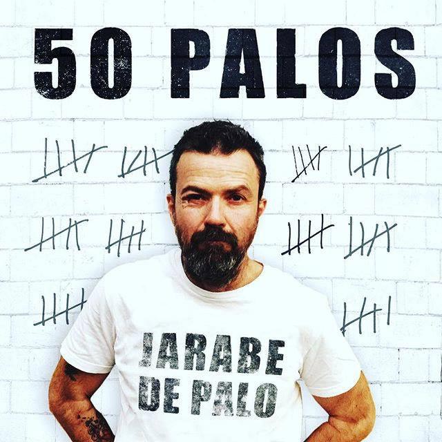 Jarabe de Palo: 50 palos, la portada del disco