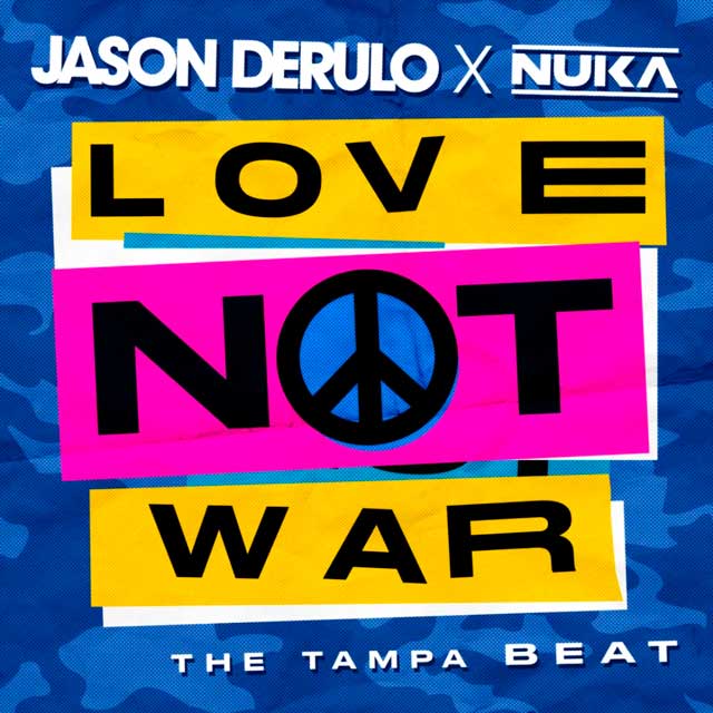 Jason Derulo con Nuka: Love not war - portada