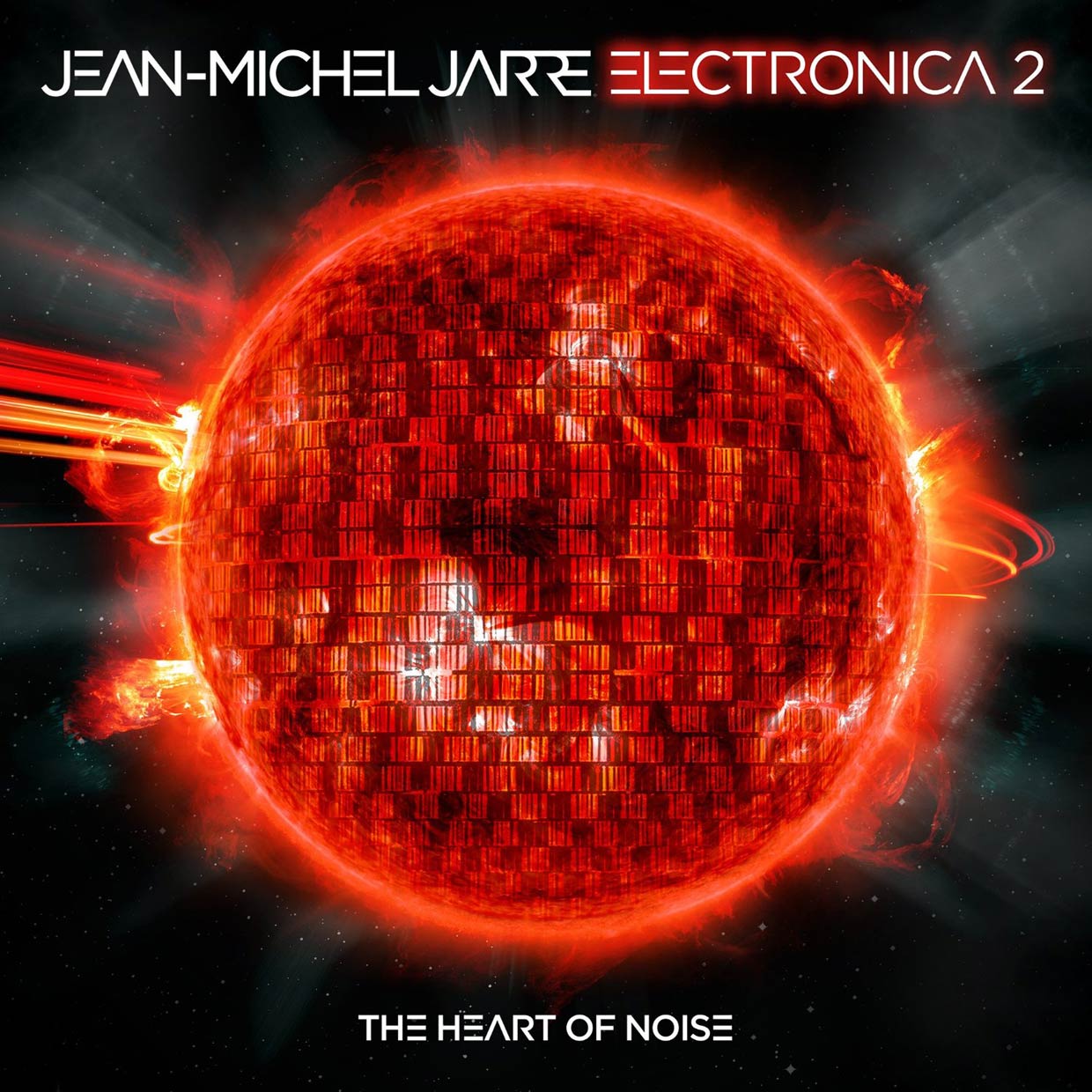 Jean-Michel Jarre: Electronica 2: The heart of noise, la portada del disco