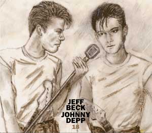 Jeff Beck: 18 - con Johnny Depp - portada mediana