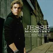 Jesse McCartney: Right where you want me - portada mediana