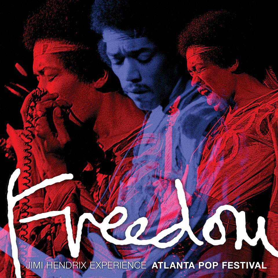 Jimi Hendrix: Freedom Atlanta Pop Festival, la portada del disco