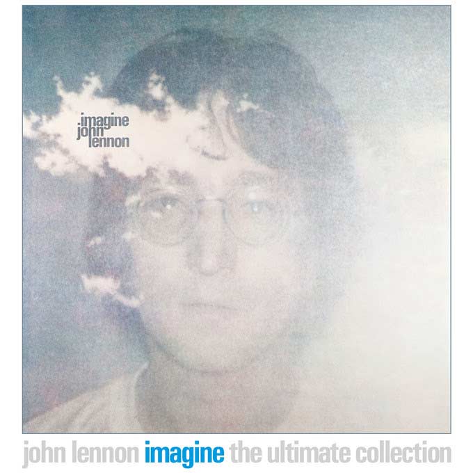 John Lennon: Imagine - The ultimate collection, la portada del disco