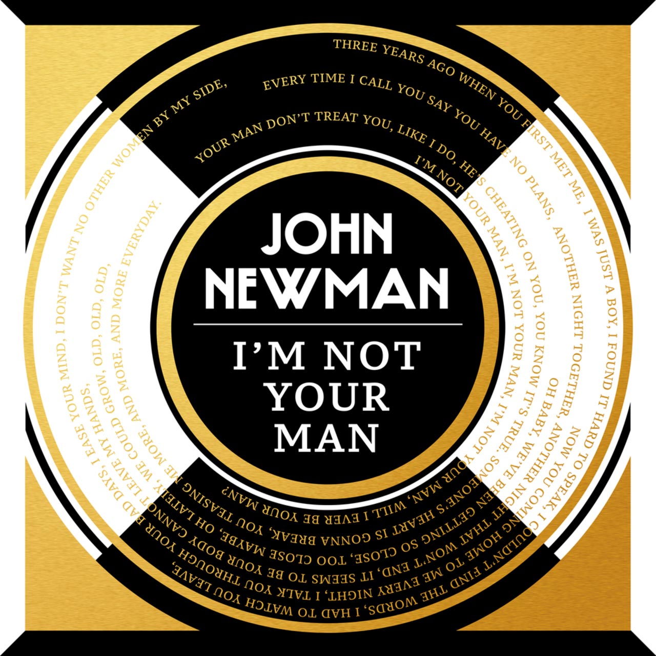 John Newman: I'm not your man - portada