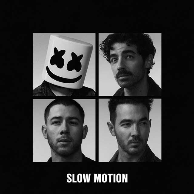 Jonas Brothers con Marshmello: Slow motion - portada