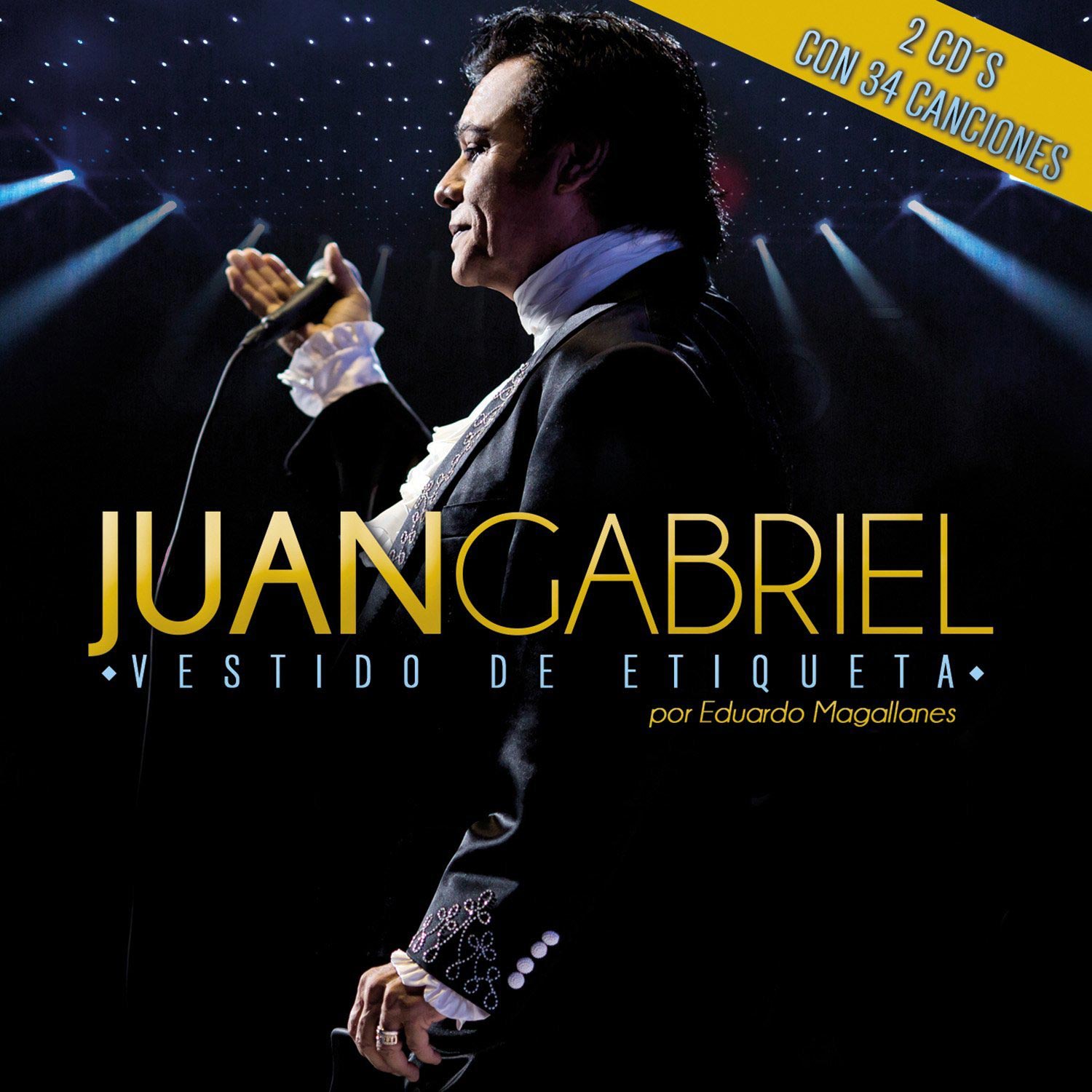Juan Gabriel: Vestido de etiqueta por Eduardo Magallanes, la portada del  disco