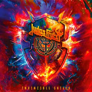 Judas Priest: Invincible shield - portada mediana