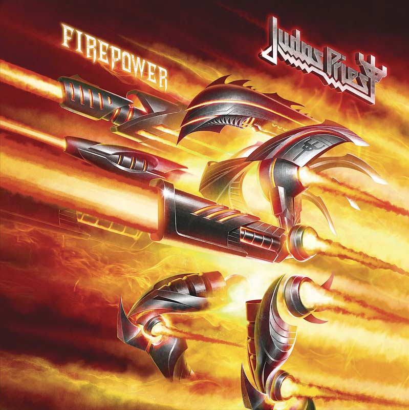 Judas Priest: Firepower - portada