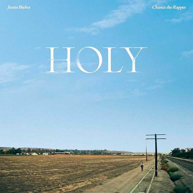 Justin Bieber con Chance The Rapper: Holy - portada