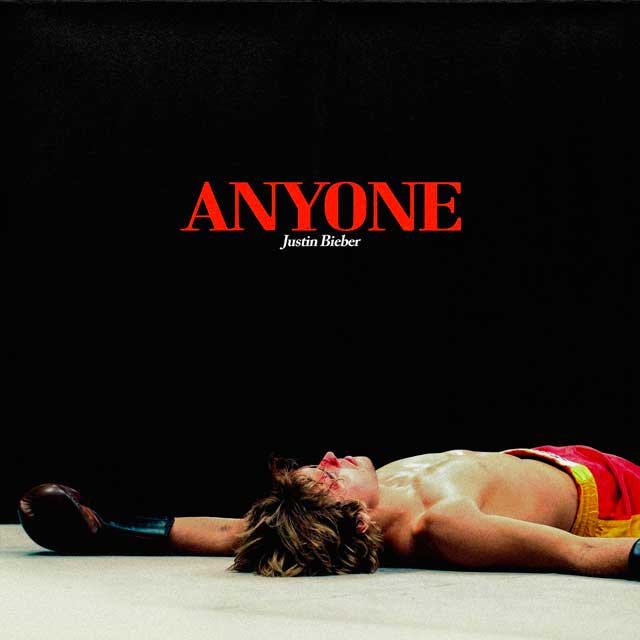 Justin Bieber: Anyone - portada