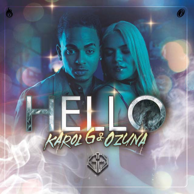 Karol G con Ozuna: Hello - portada