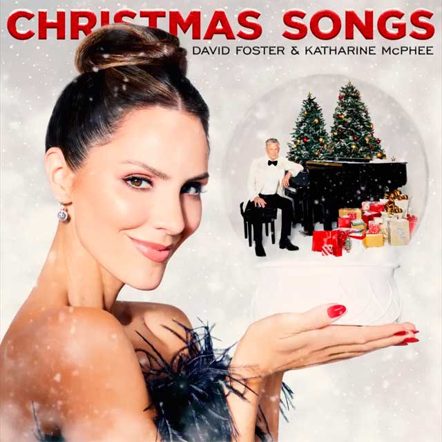 Katharine McPhee: Christmas songs - con David Foster - portada