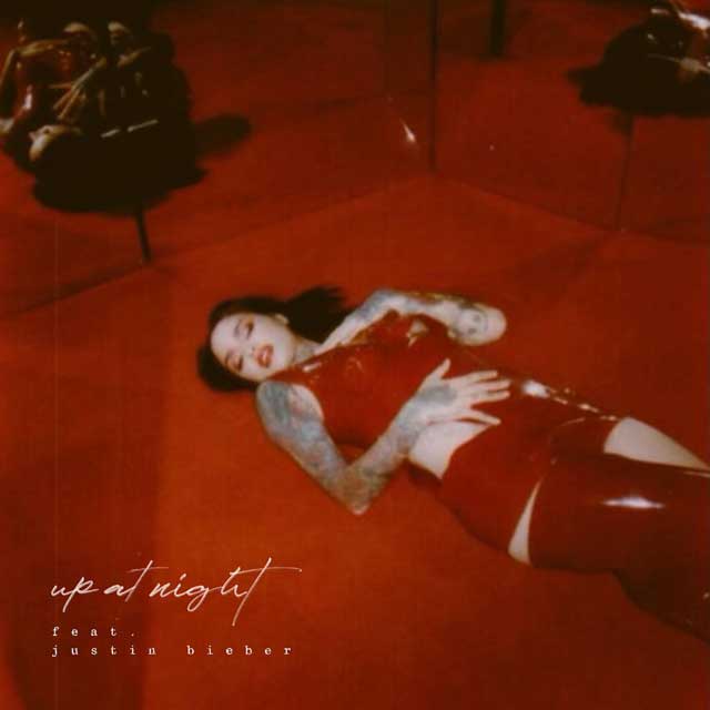Kehlani con Justin Bieber: Up at night - portada