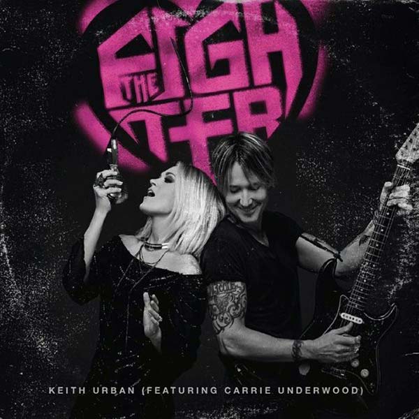 Keith Urban con Carrie Underwood: The fighter - portada
