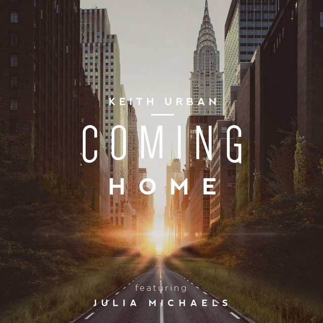 Keith Urban con Julia Michaels: Coming home - portada