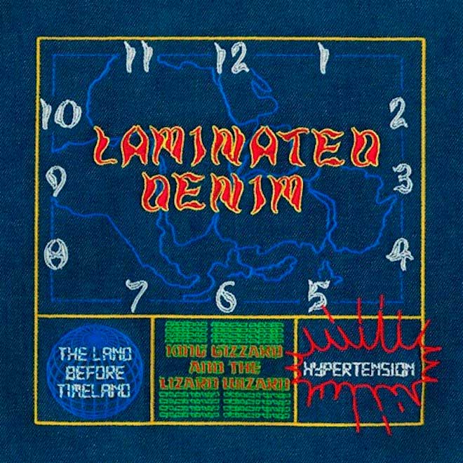 King Gizzard & The Lizard Wizard: Laminated denim - portada