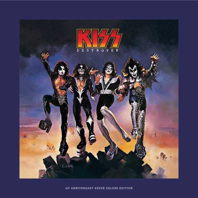 Kiss: Destroyer (45th anniversary) - portada