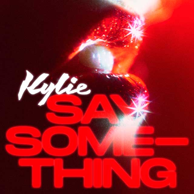 Kylie Minogue: Say something - portada