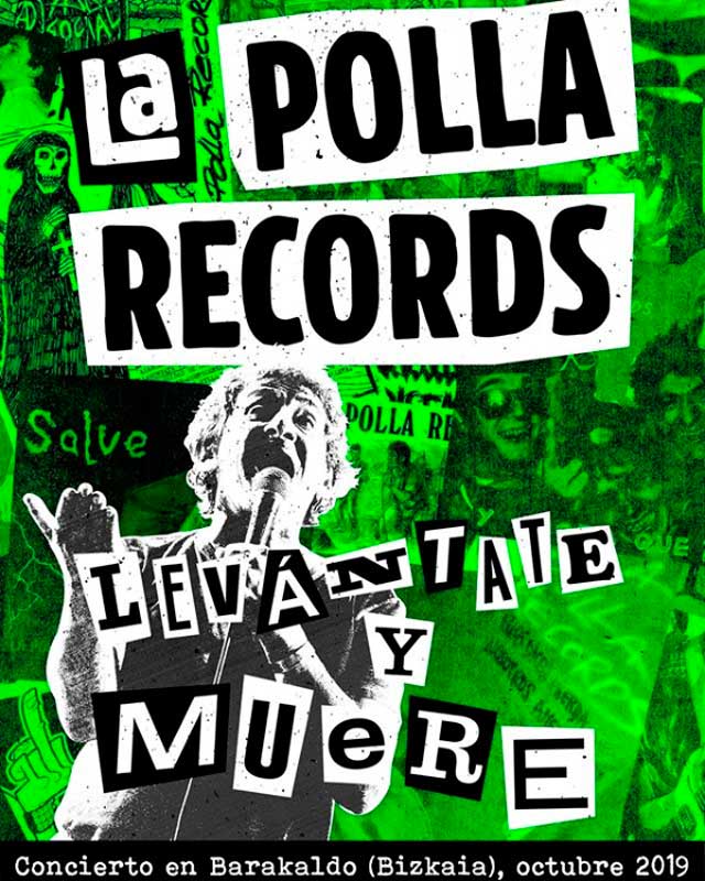 La Polla Records: Levántate y muere - portada