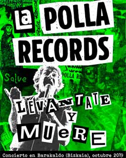 La Polla Records: Levántate y muere - portada mediana