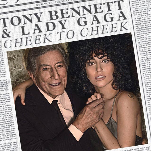 Lady Gaga: Cheek to cheek - con Tony Bennett - portada