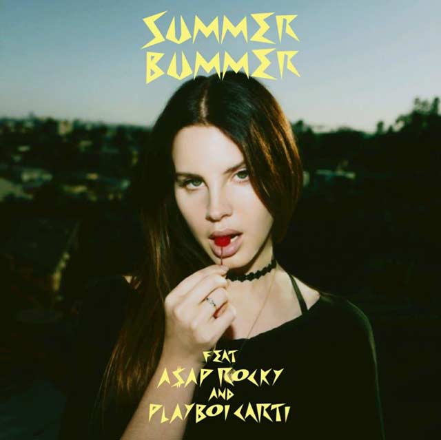 Lana Del Rey con A$AP Rocky y Playboi Carti: Summer bummer - portada
