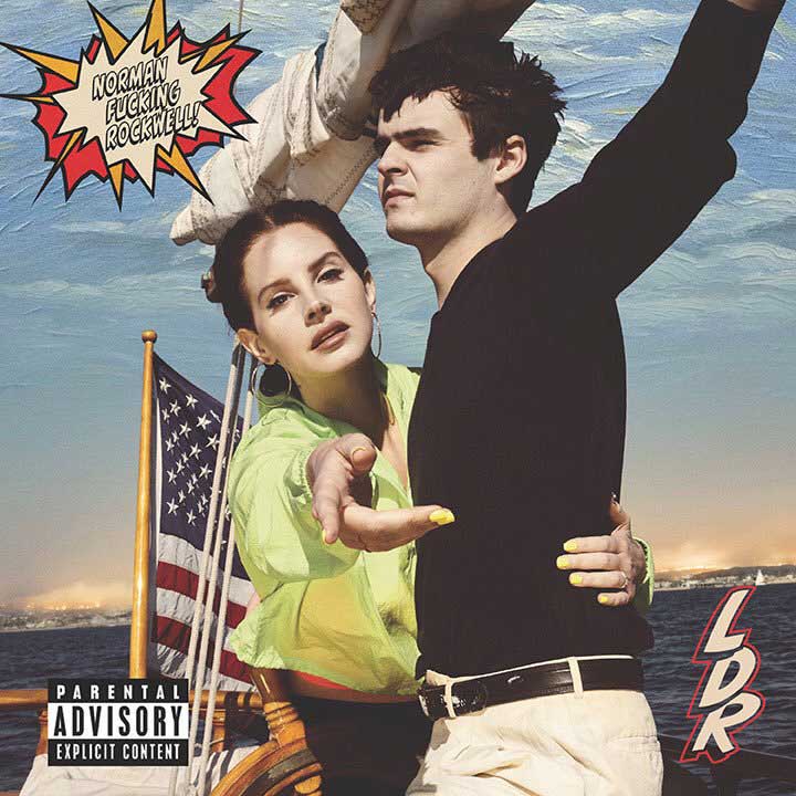 Lana Del Rey: Norman fucking Rockwell - portada