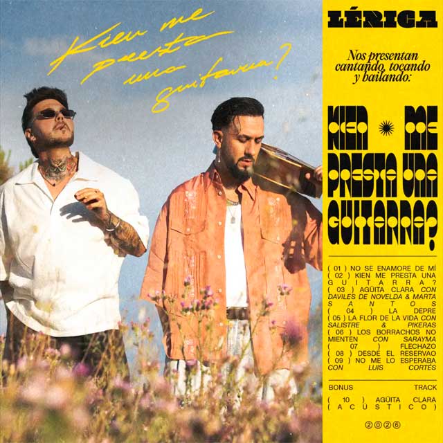 Lérica: Kien me presta una guitarra? - portada