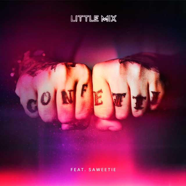 Little Mix con Saweetie: Confetti - portada
