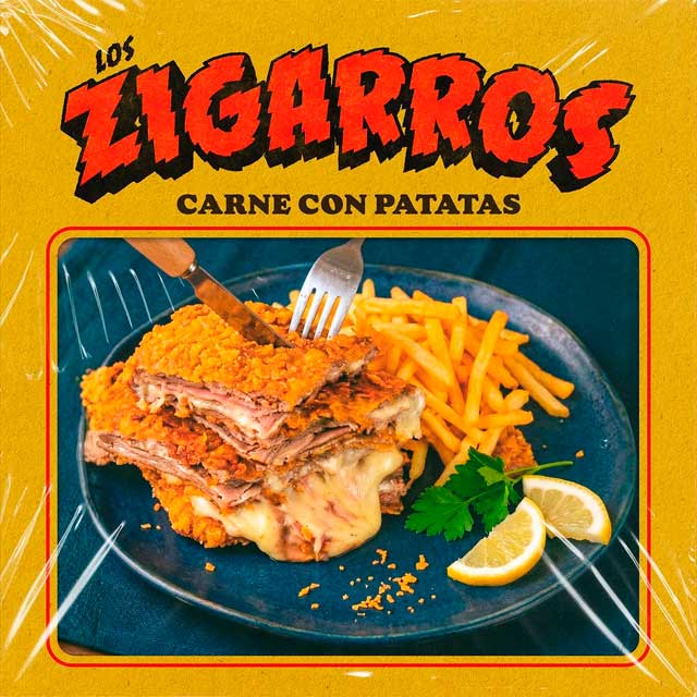 Los Zigarros: Carne con patatas - portada