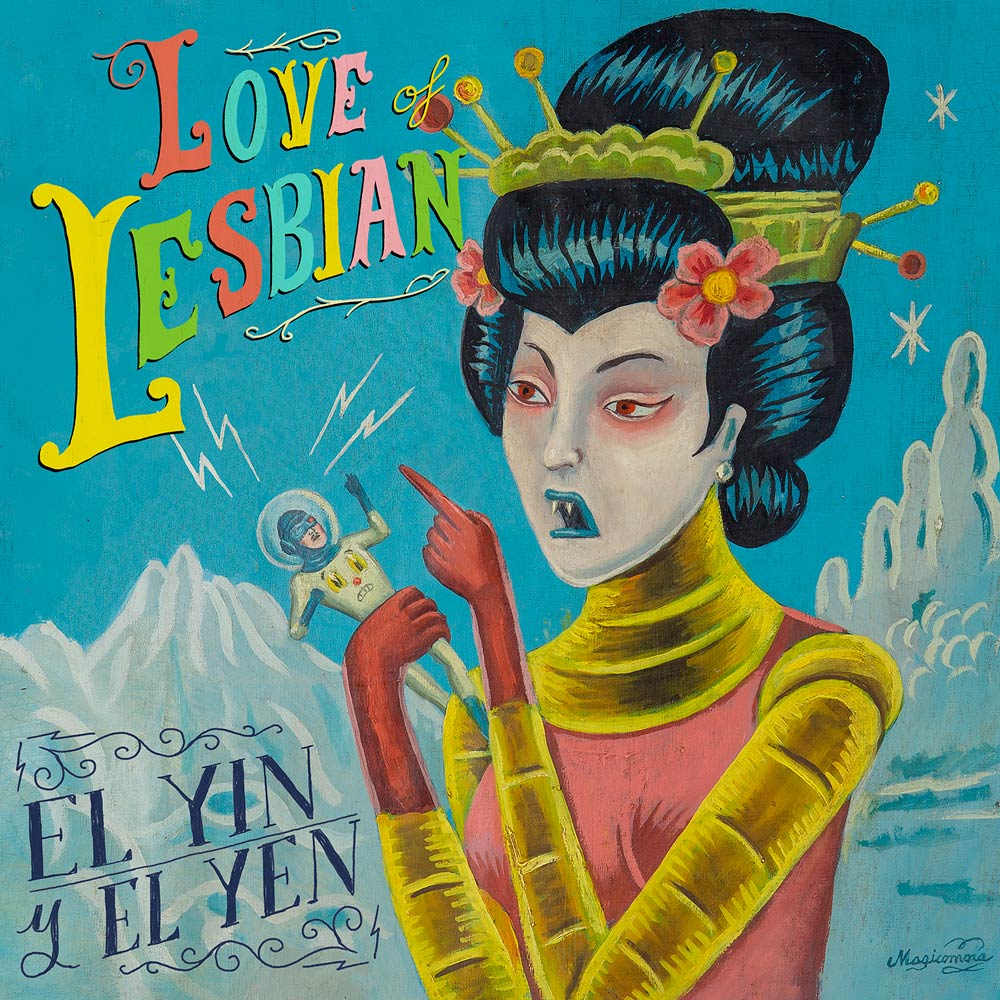 Love of Lesbian: El yin y el yen, la portada de la canción