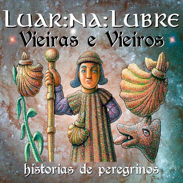 Luar na Lubre: Vieiras e vieiros, historias de peregrinos - portada