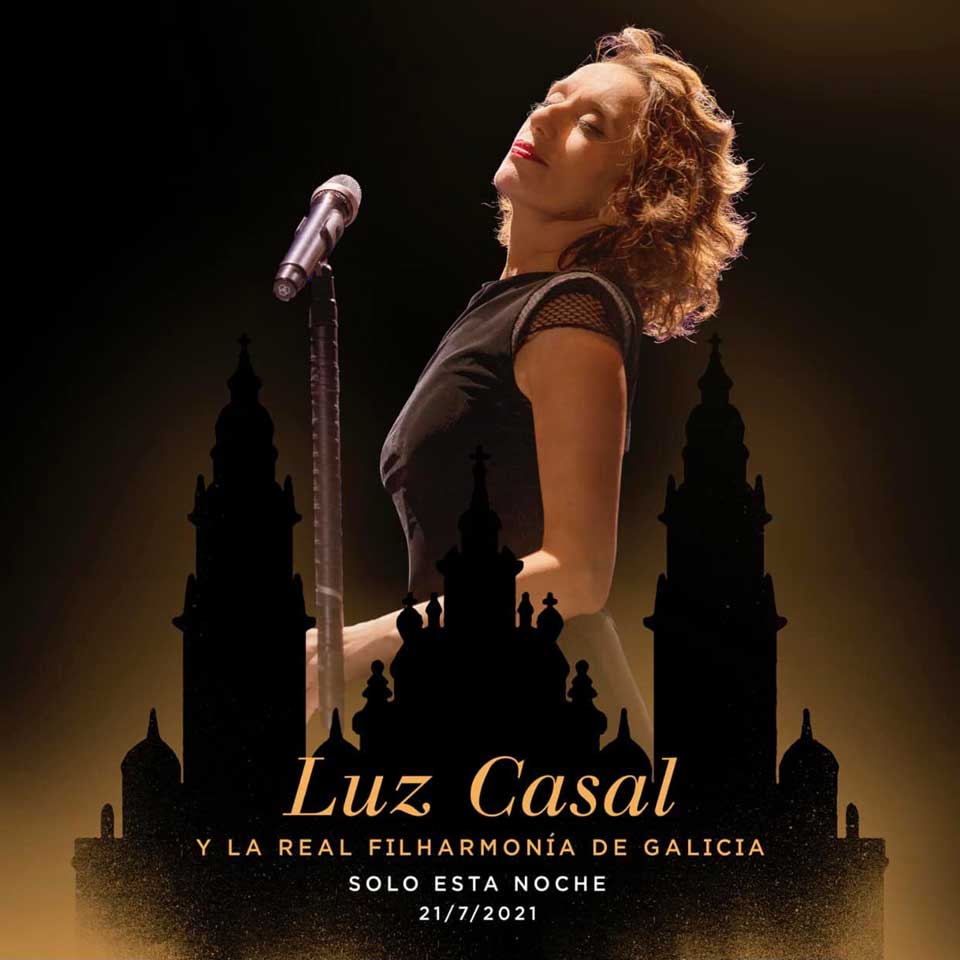 Luz Casal: Solo esta noche - portada
