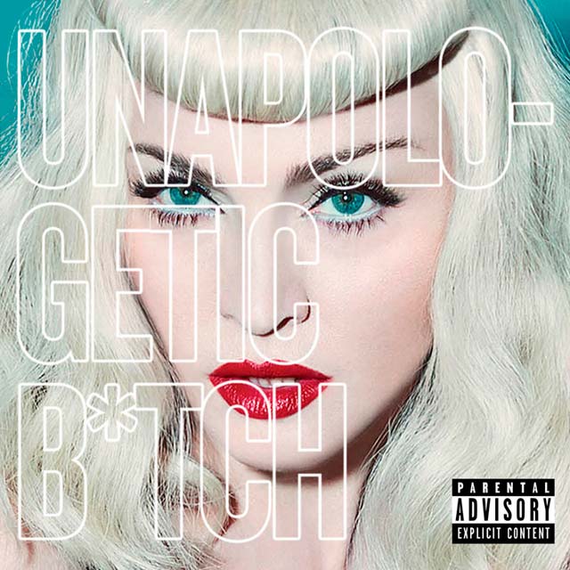 Madonna: Unapologetic bitch, la portada de la canción
